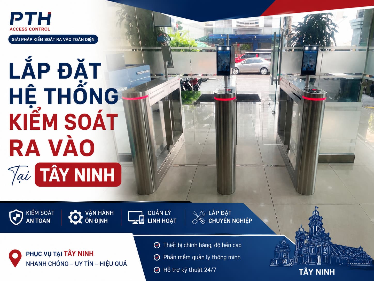 Lắp Đặt Hệ Thống Kiểm Soát Ra Vào Tại Tây Ninh Lắp Đặt Hệ Thống Kiểm Soát Ra Vào Tại Tây Ninh