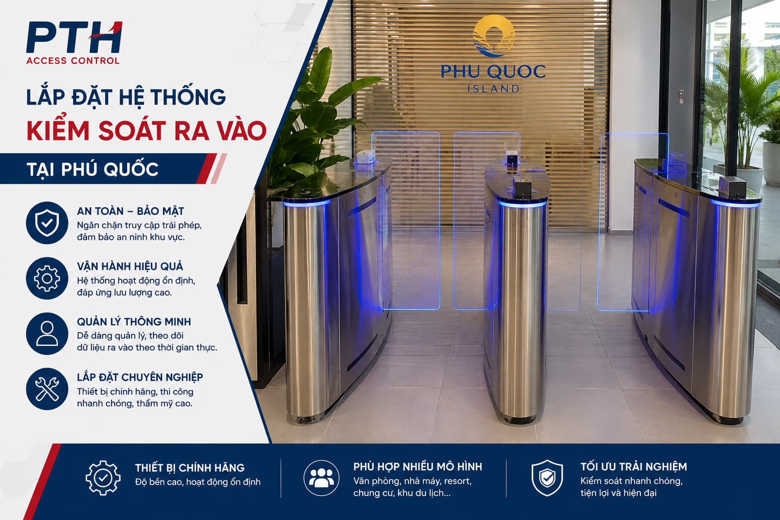 Lắp Đặt Hệ Thống Kiểm Soát Ra Vào Tại Phú Quốc Lắp Đặt Hệ Thống Kiểm Soát Ra Vào Tại Phú Quốc