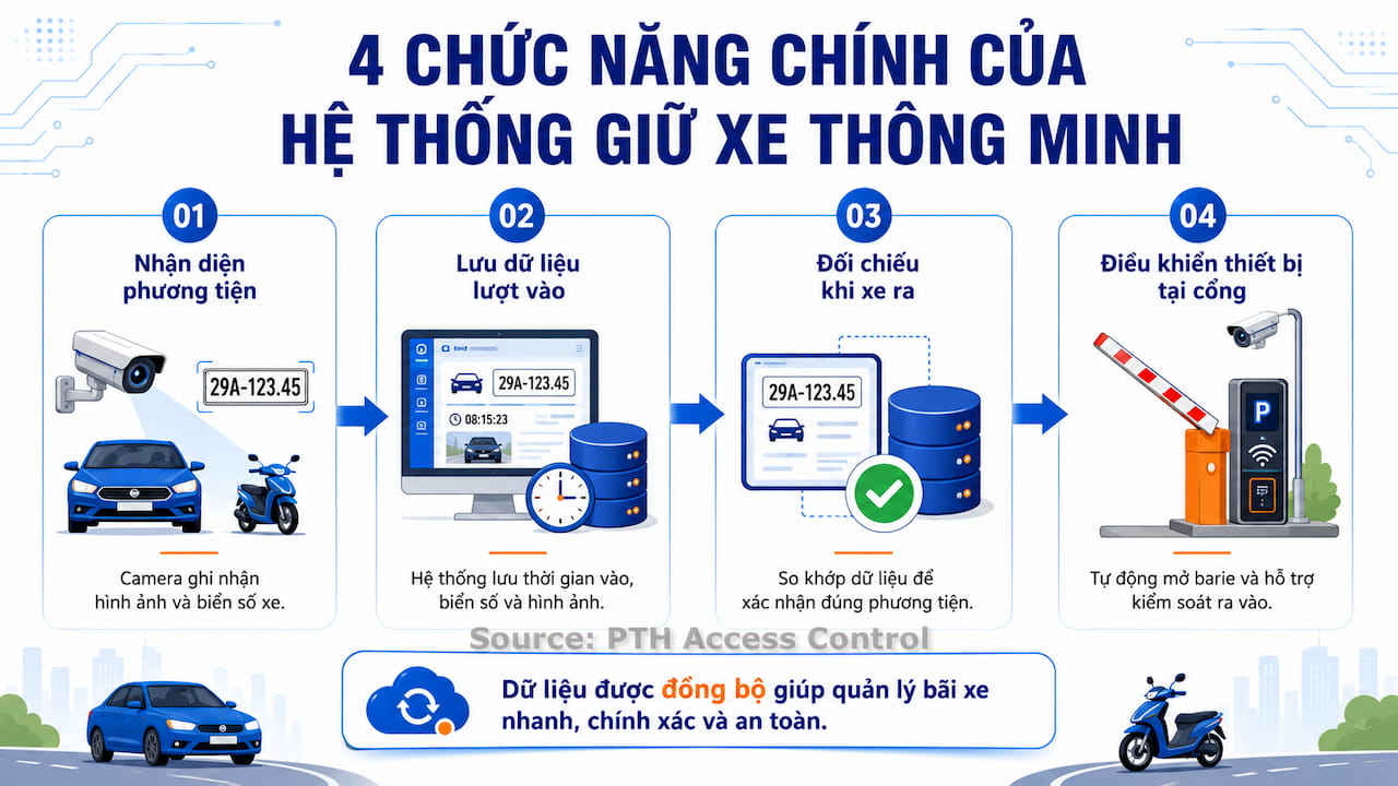 Một lượt xe thường được xử lý theo 4 bước Một lượt xe thường được xử lý theo 4 bước