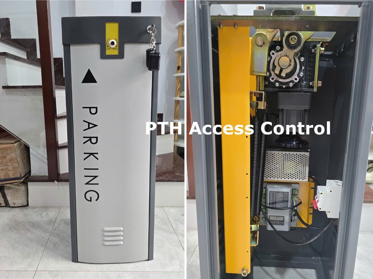 Động cơ DC barie tự động Wonsun DZ 125 Động cơ DC barie tự động Wonsun DZ 125