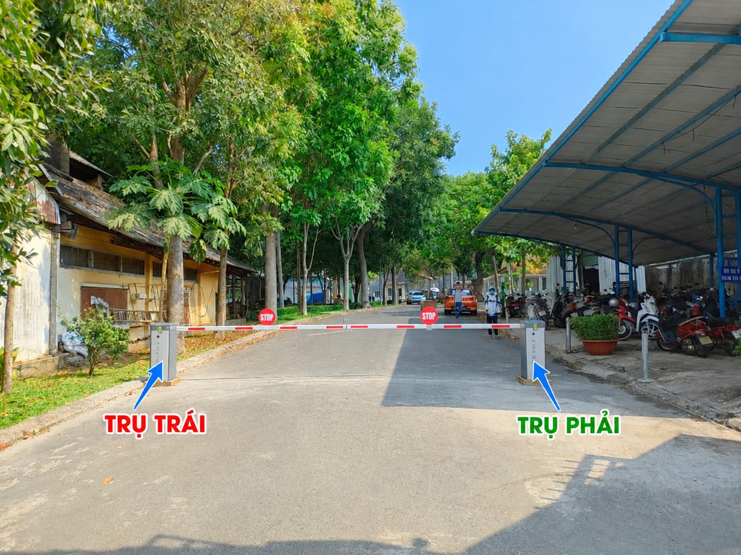 Cách xác định hướng barie Wonsun theo mặt bằng Cách xác định hướng barie Wonsun theo mặt bằng